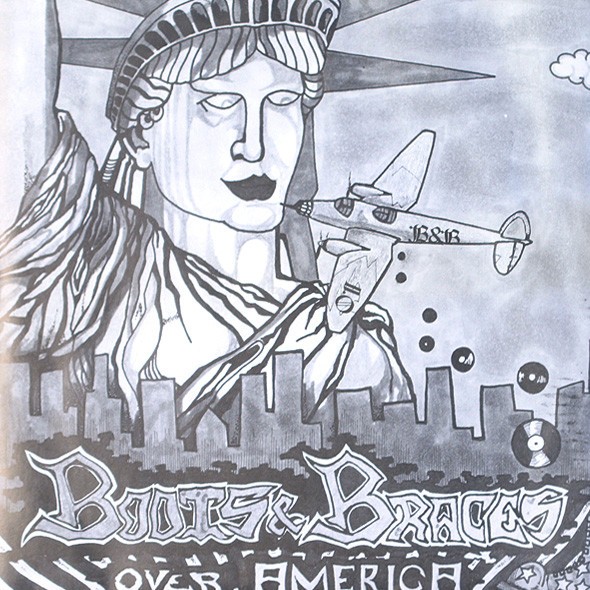 Boots & Braces – Over America (2020) Vinyl 7″ EP