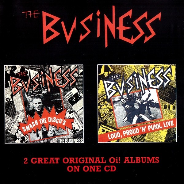 The Business – Smash The Disco’s / Loud, Proud ‘N’ Punk, Live (2020) CD