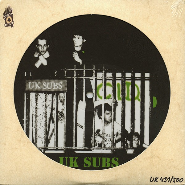 UK Subs – C.I.D (1978) Vinyl 7″ Reissue